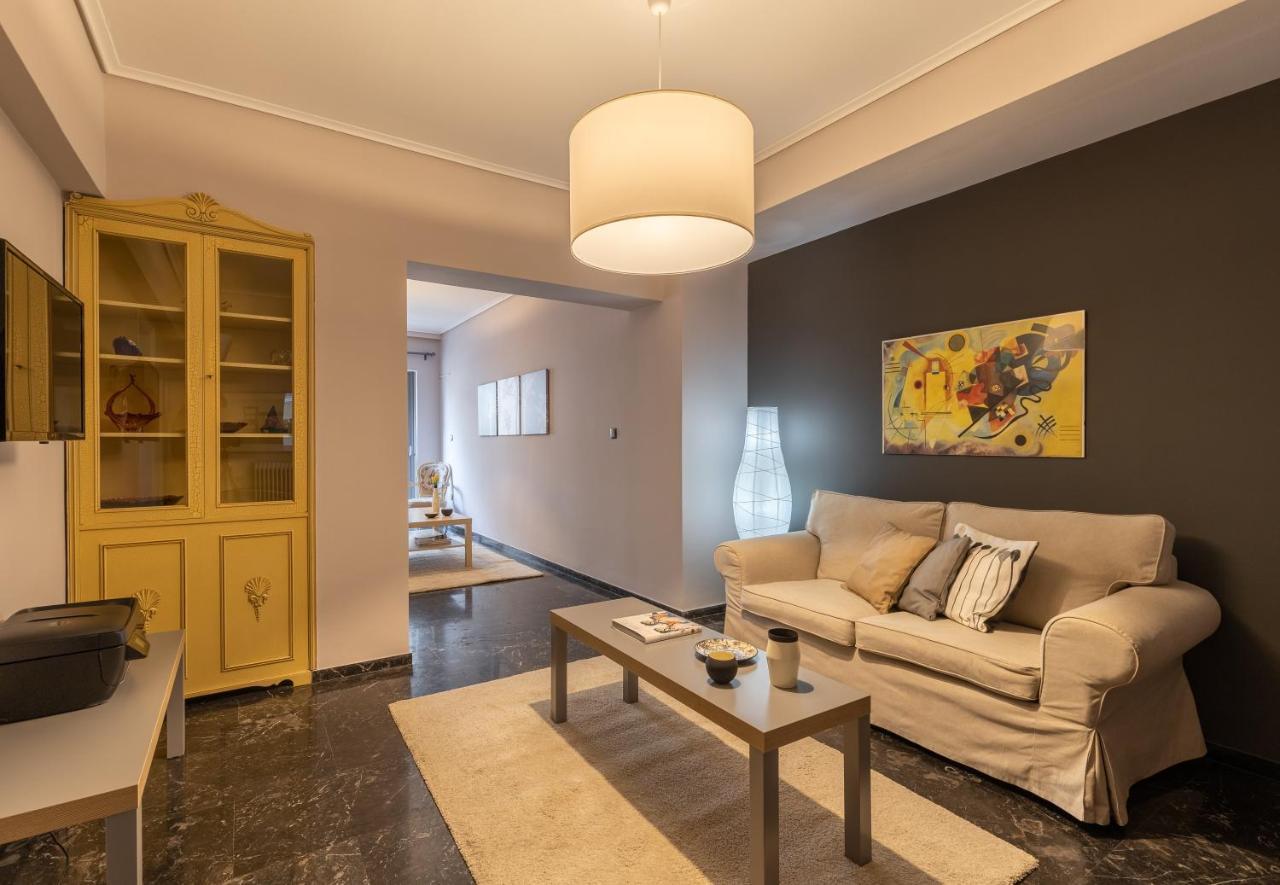 Tranquil Central Apt, Behind Athens Caravel Area Exterior photo