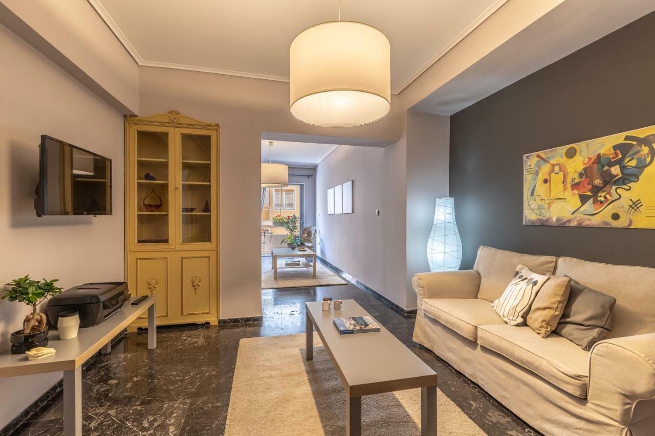 Tranquil Central Apt, Behind Athens Caravel Area Exterior photo