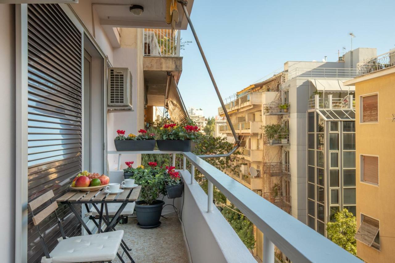 Tranquil Central Apt, Behind Athens Caravel Area Exterior photo